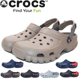 Crocs รองเท้าแตะลําลอง ทนต่อการเสียดสี สไตล์มินิมอล เหมาะกับการเล่นกีฬา สําหรับผู้ชาย และผู้หญิง