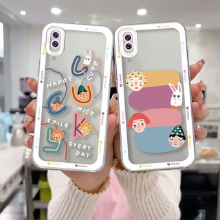 เคส VIVO Y21S Y20S Y12i Y12S Y12 Y20 Y15S Y91C Y21 2021 Y21A Y21T Y30 V21 V23E Y75 T1 Y55 Y75 Y16  Y91 Y30i Y93 Y95 Y15 Y17 Y50 Y53S Y51 2020 Y51A Y33T Y10 Y33S Y1S Y11 Y31  ลายการ์ตูนแฟชั่นเคสโทรศัพท์