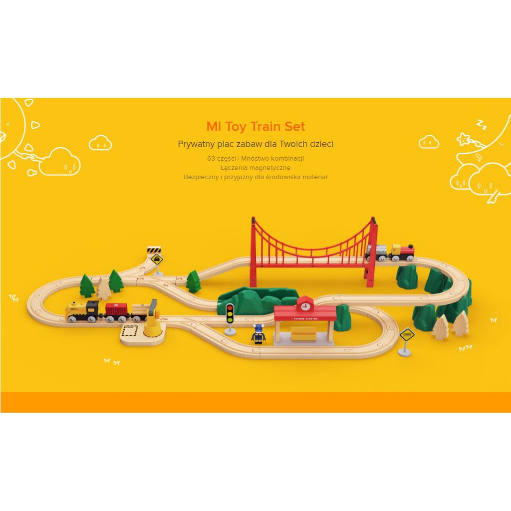 Xiaomi Toy Train Set ชุดตัวต่อรถไฟสำหรับคุณหนู macmodern ThaiPick