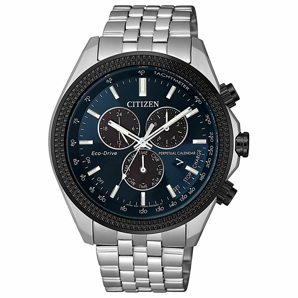 CITIZEN Brycen BL5568-54L Eco-Drive Chronograph Perpetual Calendar Men's  Watch | Shopee Thailand