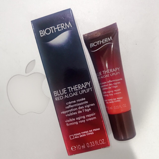 ครีมบำรุงผิวหน้าและลำคอ Biotherm Blue Therapy Red Algae Uplift Cream 10 ml