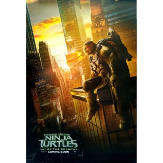 โปสเตอร์ หนัง เต่านินจา TMNT Teenage Mutant Ninja Turtles 2014 POSTER 27”x40” Inch Double Side Orignal Raphael