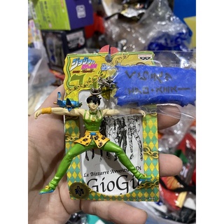 พวงกุญแจ  โจโจ้  นารันเซีย กีร์กา |Banpresto JOJOS BIZARRE ADVENTURE Figure Keychain With Quote Plate - Narancia Ghirga