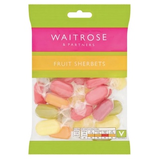 Waitrose Fruit Sherbet ลูกอมผลไม้ ขนาด 200g