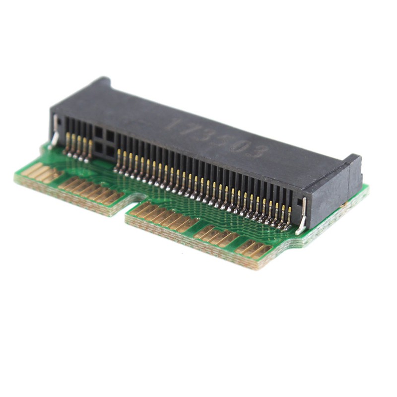 DF M Key M . 2 PCI-E AH CI SSD อะแดปเตอร์การ์ด MacBook Air A 1465 A 1466 Pro #5