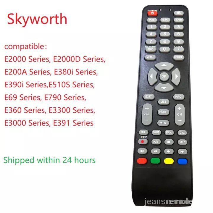 สําหรับ COOCAA skyworth สมาร์ททีวีรีโมทคอนโทรลพื้นฐาน/สมาร์ท/android 24E3A11G 32E3A11G 40E3A11G 32E2