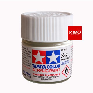 สีสูตรน้ำ TAMIYA X-2 White (10 Ml)