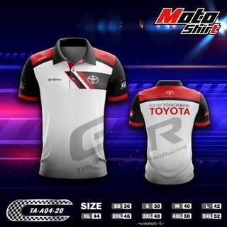 MOTOSHIRT เสื้อโปโล TOYOTA TO-A04-20