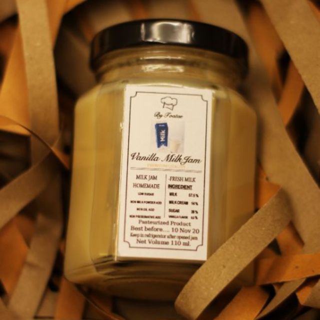 นมข้นหวาน กลิ่นวนิลลา Vanilla Milk Jam by Toataé Shopee Thailand