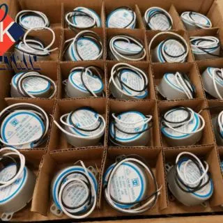 มอเตอร์ส่ายพัดลมฮาตาริ16นิ้วเดือยยาว ***ป้ายสีฟ้า