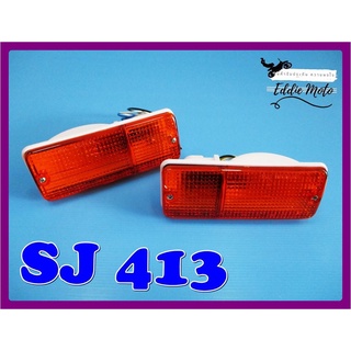 SUZUKI SJ413 SJ410 "FRONT" BUMBER INDICATOR LIGHT LH&amp;RH SET // ไฟหรี่กันชนหน้า ซ้าย-ขวา SJ413 สินค้าคุณภาพดี