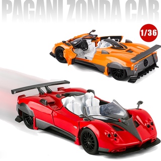 โมเดลรถยนต์ 1:36 Pagani Zonda ของเล่นสําหรับเด็ก