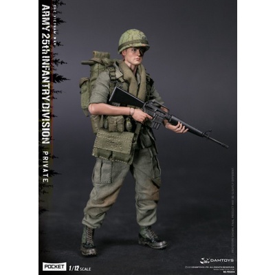 DAMTOYS PES004 1/12 POCKET ELITE SERIS ARMY 25th Infantry Division Private Figure