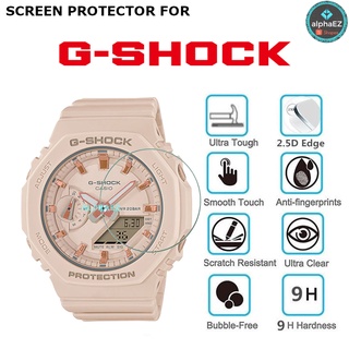 Casio G-Shock GMA-S2100-4A Mini TMJ Series 9H ฟิล์มกระจกนิรภัยกันรอยหน้าจอนาฬิกา GMAS2100 ป้องกันรอยขีดข่วน