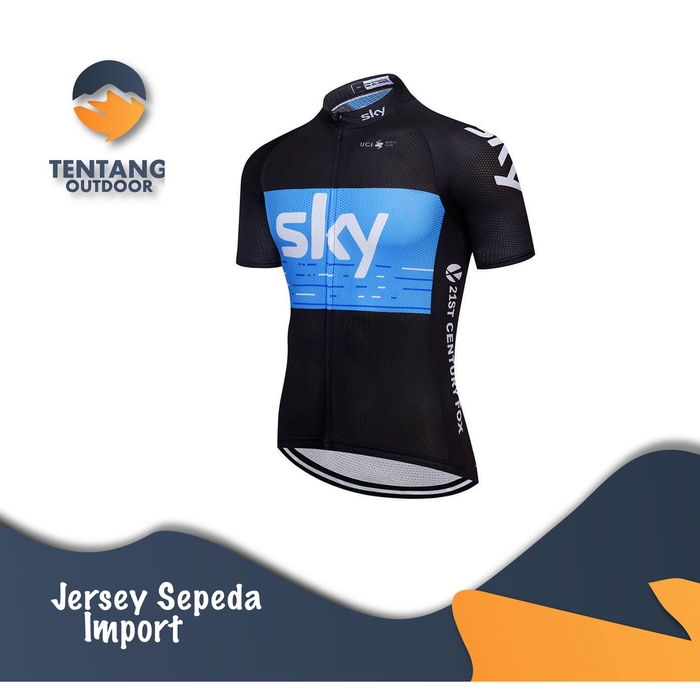 Sky Import Bike Jersey T003 Roadbike เสื้อยืดเสื้อจักรยาน