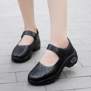 Size35~42 ที่นอนลม รองเท้าเพื่อสุขภาพผู้หญิงรองเท้าผ้าใบ