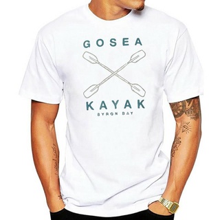 เสื้อผ้าผชเสื้อยืด ลาย Go Sea Kayak Byron Bay สไตล์วินเทจS-5XL