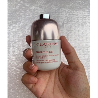 ของแท้ 💯% Clarins  Bright Plus Advance brightening dark spot - targeting serum 30ml.