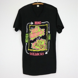 [COD]เสื้อยืด พิมพ์ลาย Never Mind The Bollocks Sid Vicious 1980s สไตล์วินเทจ สําหรับผู้ชาย 210378S-5XL