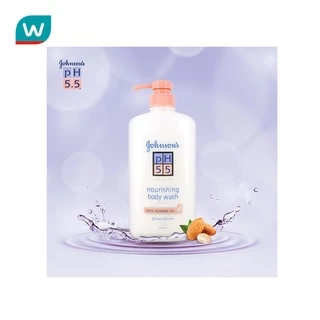 Johnson's จอห์นสัน พีเอช 5.5 นูริชชิ่ง บอดี้ วอช วิท อัลมอนด์ ออยล์ 750 มล.
