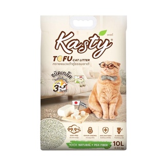 Kasty 10 L Flakes original. ทรายเต้าหู้เกล็ด 10 L