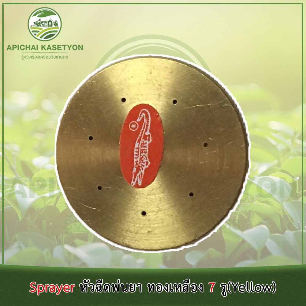 Sprayer หัวฉีดพ่นยา ทองเหลือง 7 รู ราคาถูก Shopee Lazada