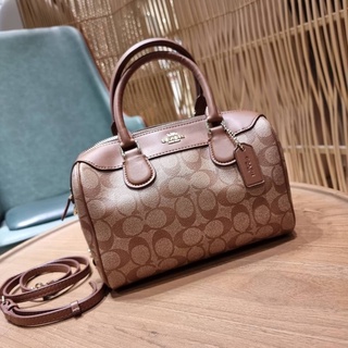 COACH F32203 MINI BENNETT SATCHEL IN SIGNATURE CANVAS