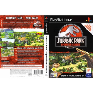 แผ่นเกมส์ PS2 Jurassic Park - Operation Genesis   คุณภาพ ส่งไว (CD)