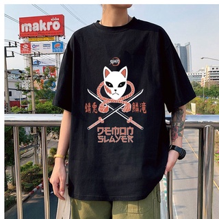 ใหม่ เสื้อยืดลําลอง แขนสั้น พิมพ์ลาย Demon Slayer Kimetsu No Yaiba Sabito คุณภาพสูง สําหรับผู้ชาย TYUI32219