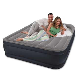 INTEX ที่นอน ที่นอนเป่าลม ที่นอนเป่าลมปั้มลมในตัว DELUXE PILLOW REST RAISED AIRBED รุ่น 64136