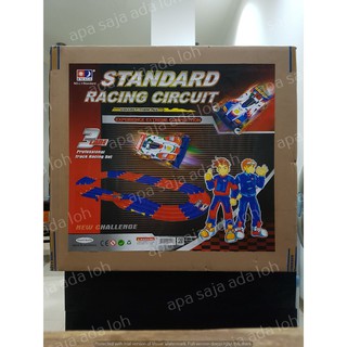 Track Tamiya 3 Jalur Jalanan Jalan Rel Jembatan Belokan Sirkuit Mobil Premium New Export Quality