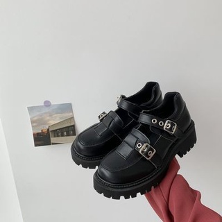 💥Hot sale รองเท้าสตรี ก้นหนาญี่ปุ่น รองเท้าหนัง 2020 ใหม่ น้ำขึ้นน้ำลง ฤดูใบไม้ร่วง อังกฤษ ย้อนยุค JK อิน