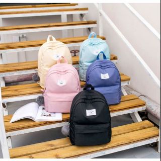 pompom backpack กันน้ำ