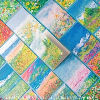 สมุดโน๊ตลายทิวทัศน์ธรรมชาติ ทุ่งดอกไม้ ท้องฟ้า ขนาด A5 notebook พกพาสะดวก สีสดใส ไม่มีเส้น ใช้ง่าย มีหลายลายให้เลือก