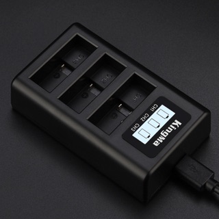 Kingma Battery Charger For Gopro8 Gopro7black Gopro6 Gopro5 แท่นชาร์จแบตเตอรี่ สำหรับกล้องโกโปร8/7/6/5