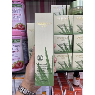 Essence Aloe vera 99.99% Aqua toner Natural actives  ขนาด120ml