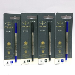 ไส้ปากกา PARKER Quink Ink Refill ปาร์คเกอร์ เคมี/ลูกลื่น น้ำเงิน/ดำ ของแท้!!!