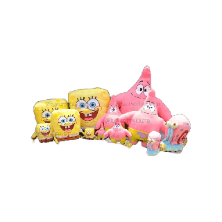ตุ๊กตา SpongeBob สปอนบ๊อบ & Patrick Star แพทริคสตาร์ & Gary the Snail หอยทาก แกรี่ XS/S/M/L/XL Sponge Bob สพันจ์บ๊อบ