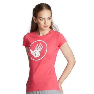 BODY GLOVE Sport Casual Cotton Women Crew Neck TEE  สีชมพู Pink