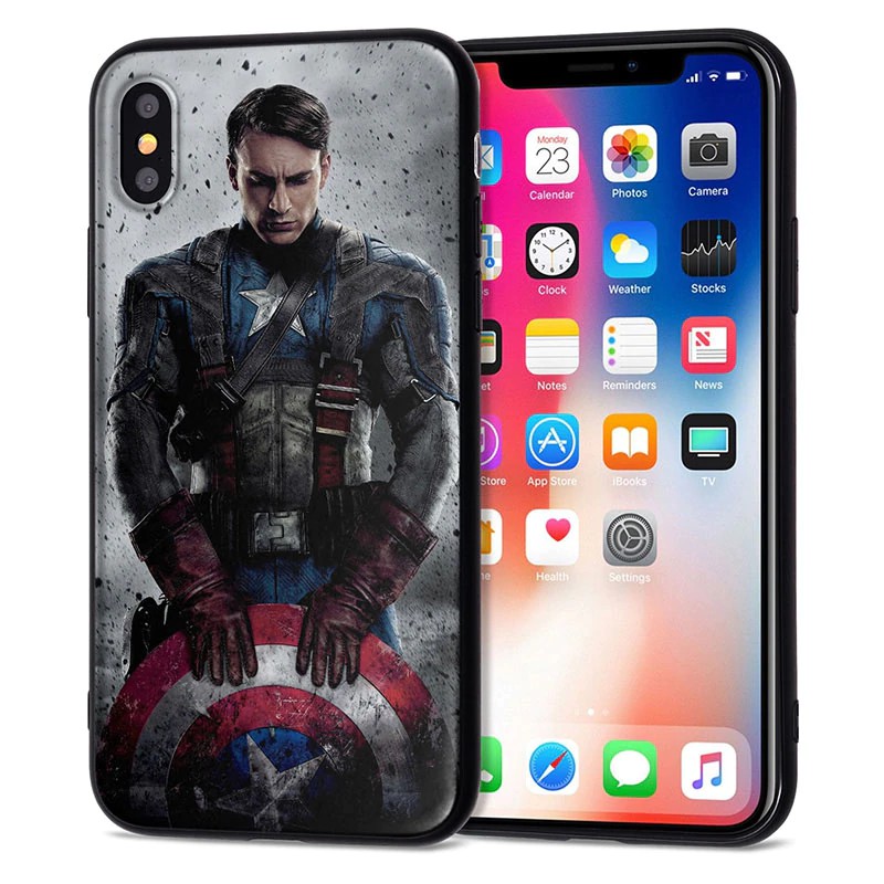 เคสไอโฟน XIX iPhone X Case 5 5S 6 6S 7 8 Plus X XS Max XR Super Heroes