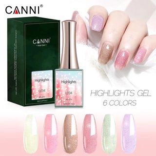 [ใส่โค้ด INCSL12 ลด 50%] Canni - Highlights สีเจลแคนนิ เซทสีไฮไลต์ ขนาด 16 ml