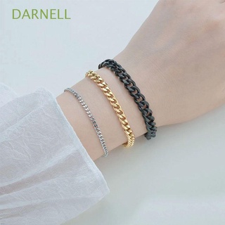 Darnell สร้อยข้อมือ ผู้หญิง สุดเท่ หล่อ ฮิปฮอป แฟชั่น สตรีท เครื่องประดับแฟชั่น Unisex