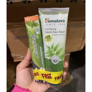 Himalaya neem face wash100ml 🇮🇳เจลล้างหน้าลดสิว คุมความมัน