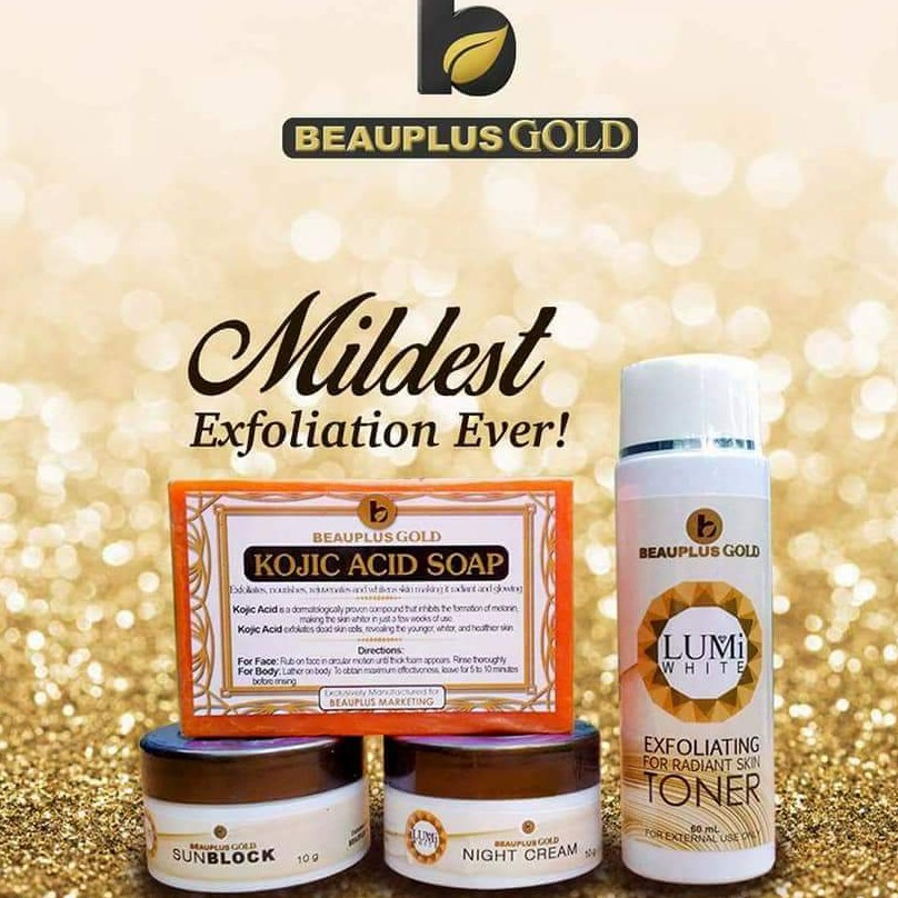 Beauplus Gold Lumi White Kit ( Radiance Set )