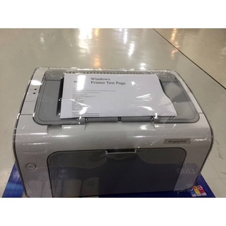 Hp laserjet P1102, P1005 ปริ้นขาวดำ พร้อมตลับหมึก สายไฟและสาย usb