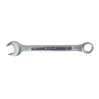 ประแจแหวนข้างปากตายทรงญี่ปุ่น SOLO 17 มม. 17MM SOLO COMBINATION WRENCH