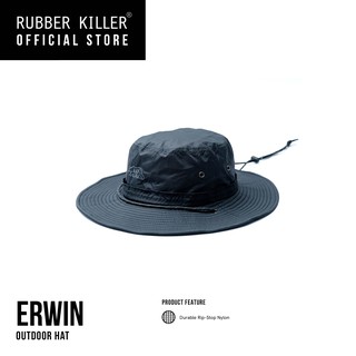 Rubber Killer - ERWIN (หมวกปีกกว้าง, น้ำหนักเบา, แห้งไว, ระบายอากาศดี)