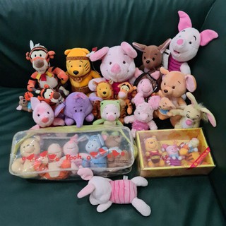 ตุ๊กตาหมีพูห์ และผองเพื่อน หมีพู พิกเลต อียอ ทิกเกอร์ ลู (WinnieThe Pooh) Size 5"-13"