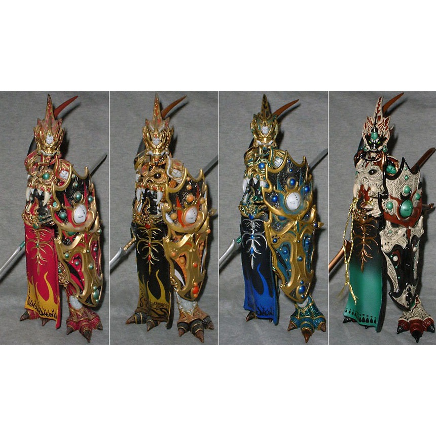 [ULTRA RARE] McFARLANE Toy's 1999 Action Figure : SPAWN SERIES 14 : MANDARIN SPAWN Complete Color