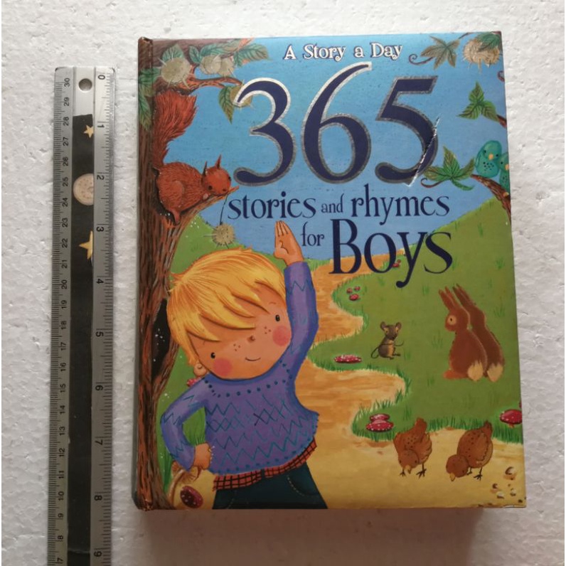 Sale นิทาน 365 Stories and Rhymes for Boys นิทานและบทกลอน นิทานเด็ก 365 วัน เด็กชาย